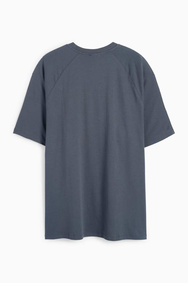 Herren - T-Shirt - Relaxed Fit - dunkelgrau