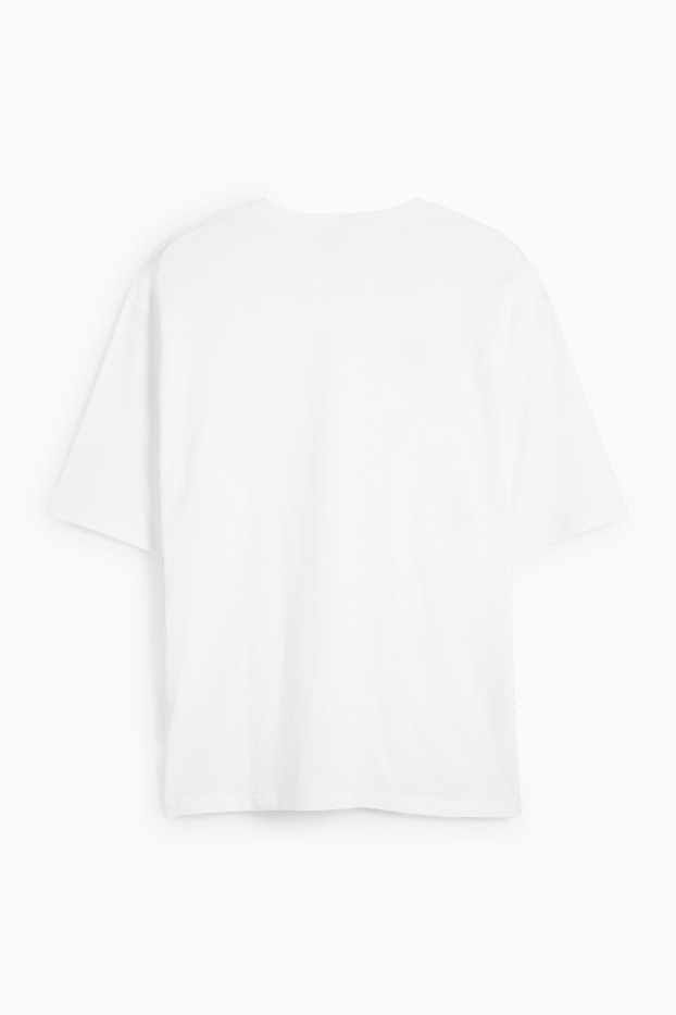 Herren - T-Shirt - Oversized - weiss