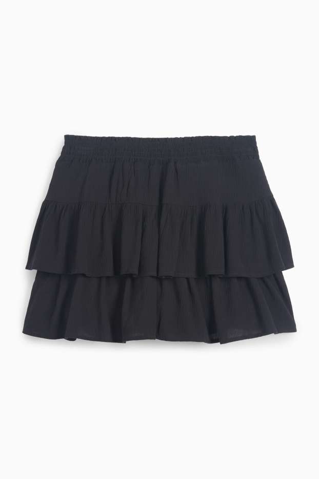 Damen - Skort - schwarz