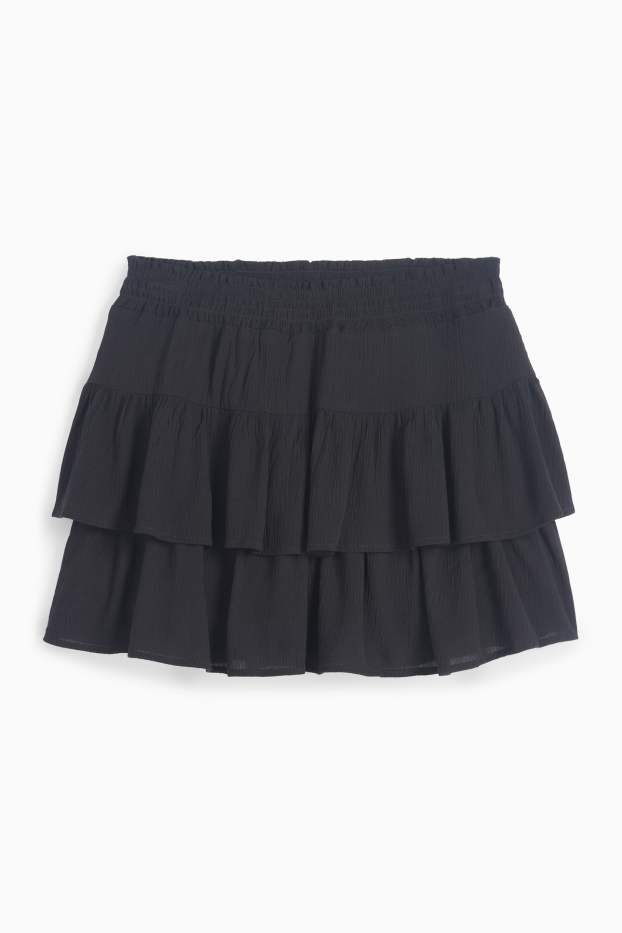 Damen - Skort - schwarz