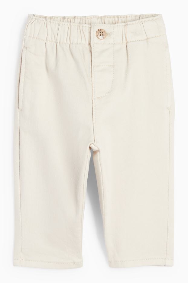 Miminka - chlapci - Outfit pro miminka - 2dílný - světle hnědá