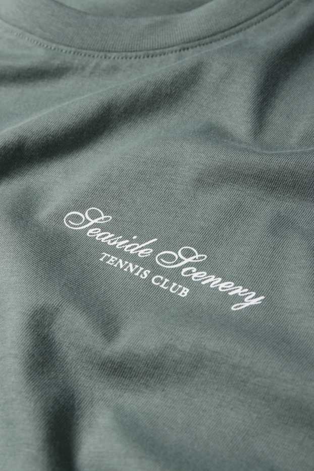 Herren - T-Shirt - Relaxed Fit - grün