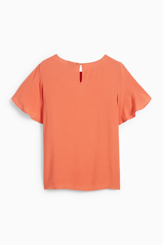 Damen - Bluse - orange
