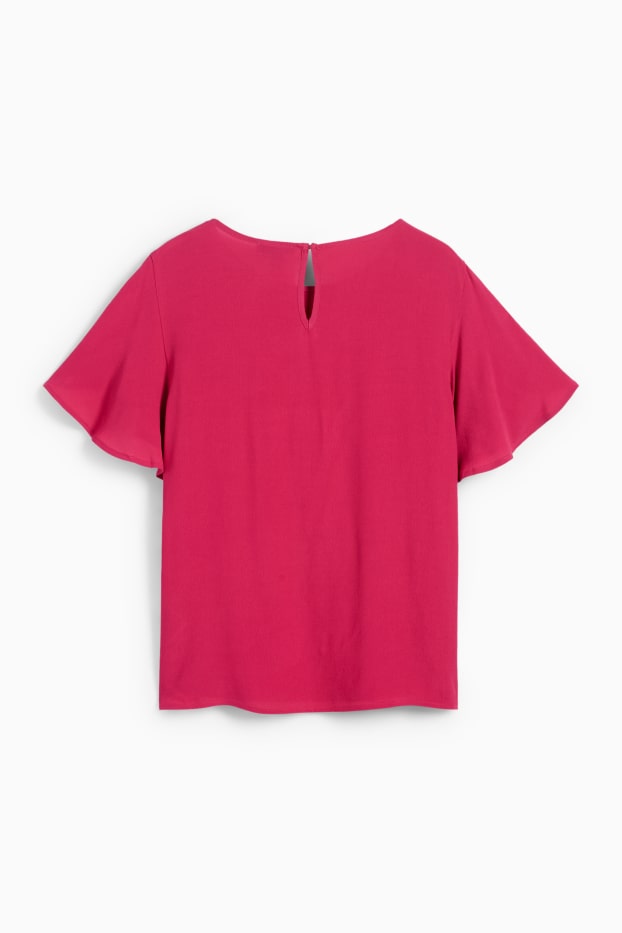 Mujer - Blusa - fucsia