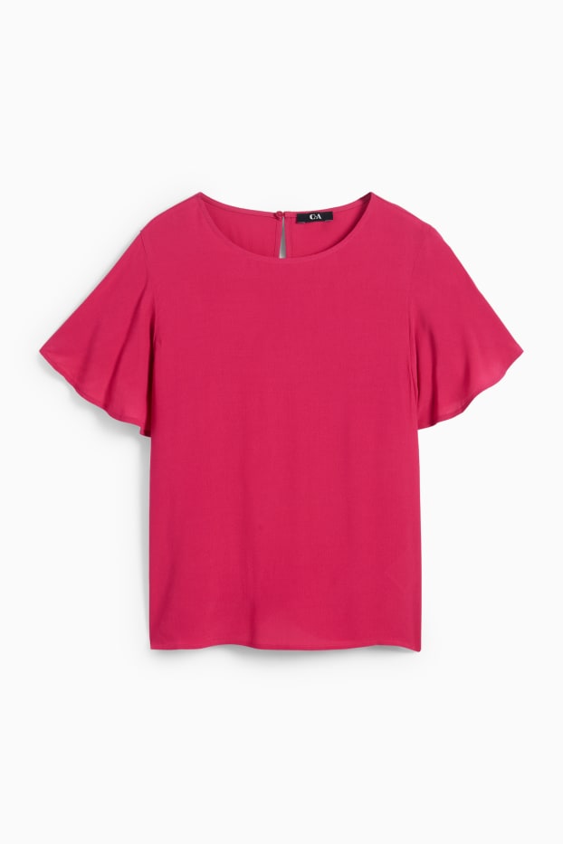 Mujer - Blusa - fucsia