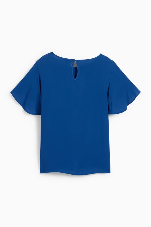 Women - Blouse - dark blue