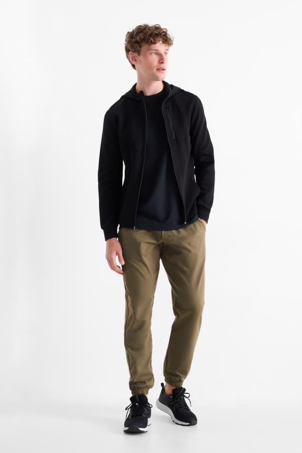 Hommes - Pantalon de jogging de sport - kaki