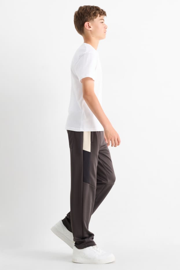 Kinderen: jongens - Joggingbroek - donkergrijs