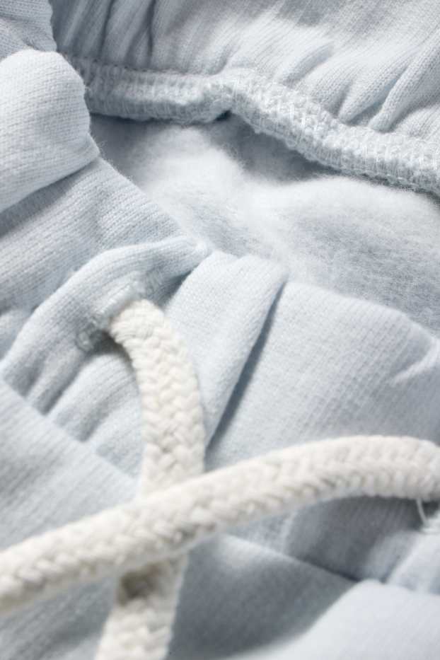 Baby: jongens - Set van 3 - babyjoggingbroek - blauw