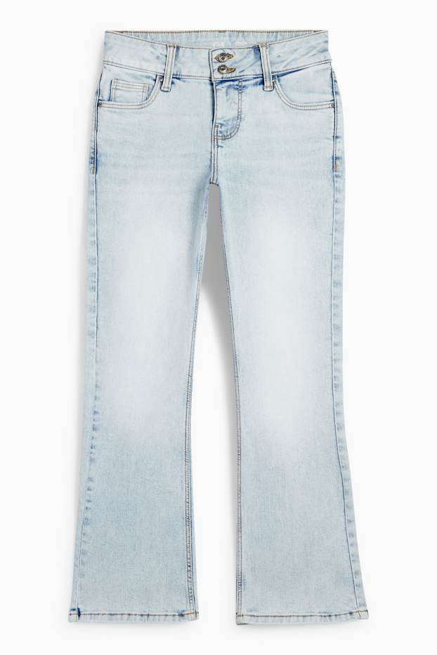 Enfants filles - Jean bootcut - LYCRA® - jean bleu clair