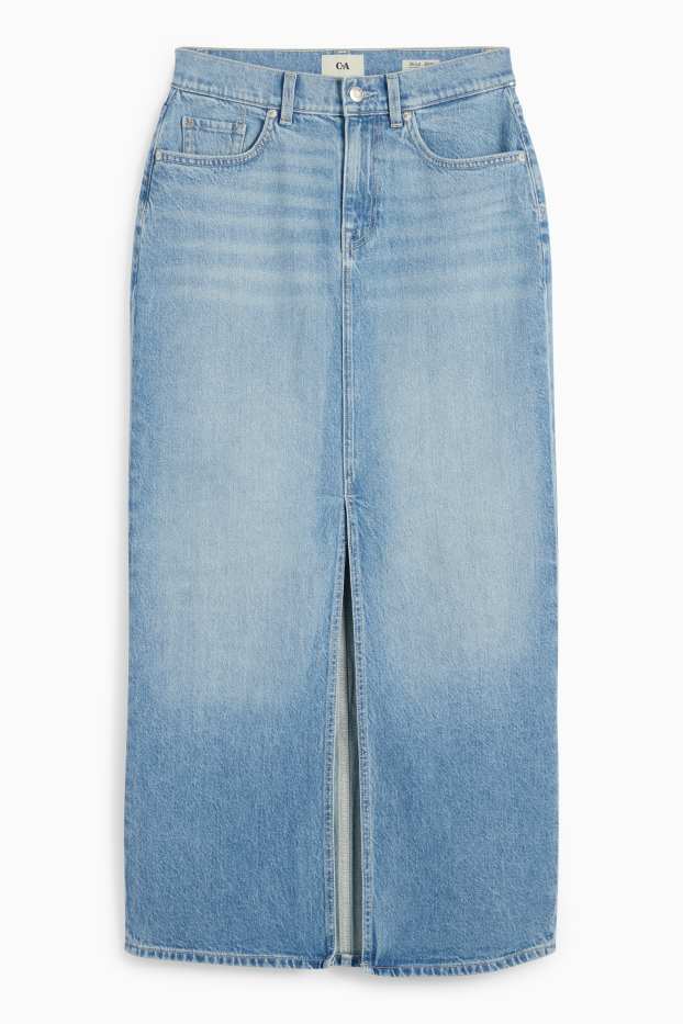 Damen - Jeansrock - jeansblau