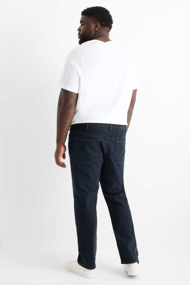 Hommes - Straight jean - LYCRA® - jean bleu foncé