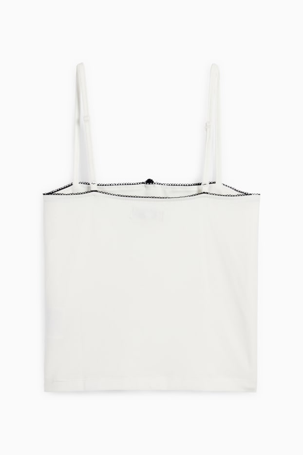 Damen - Top - weiss