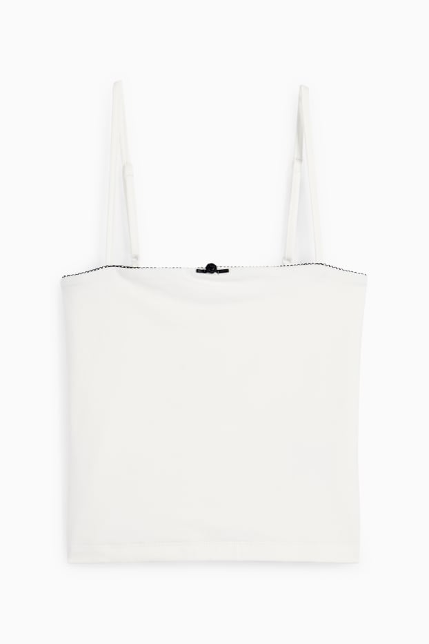 Damen - Top - weiss
