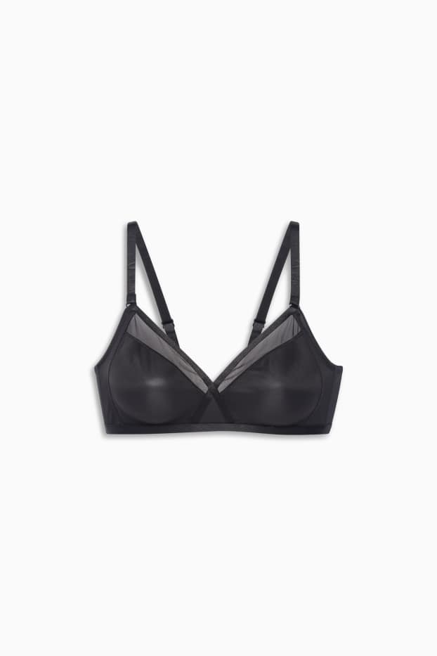 Dames - BH zonder beugels - zwart