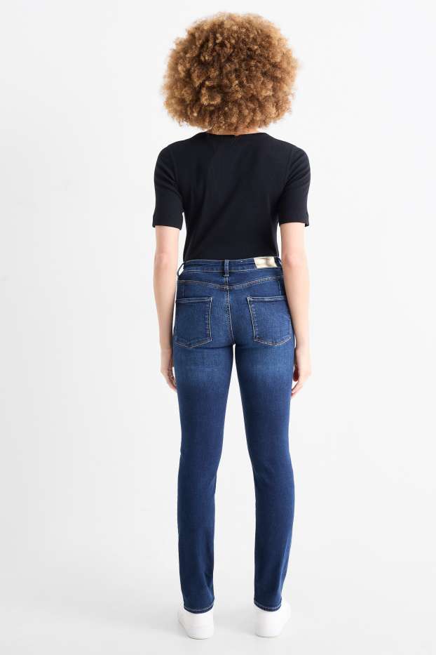 Mujer - Slim jeans - mid waist - shaping jeans - LYCRA® - vaqueros - azul