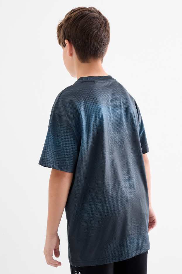 Enfants garçons - Haut de sport - à motif - bleu foncé