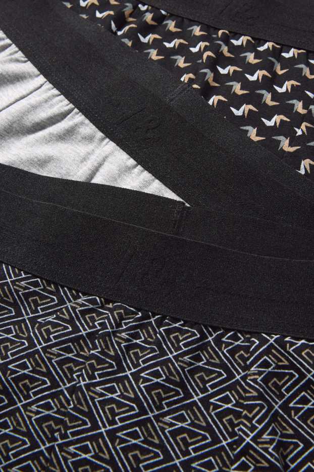 Hommes - Lot de 3 - boxers - noir