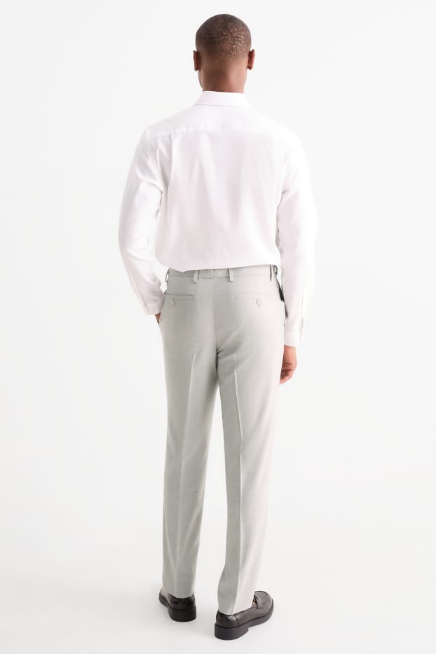 Herren - Baukasten-Hose - Regular Fit - Flex - hellgrau