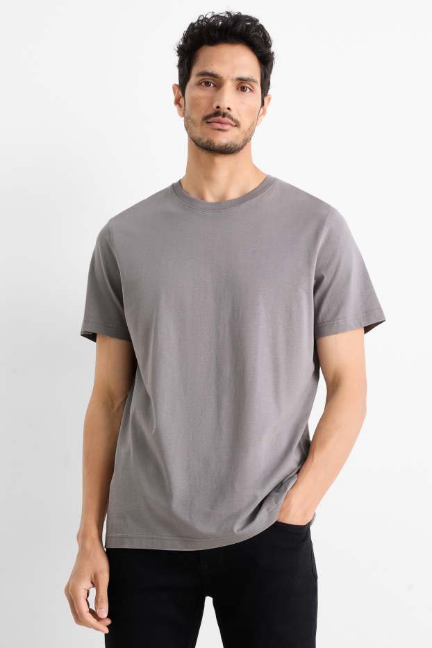 Bărbați - Tricou - regular fit - gri