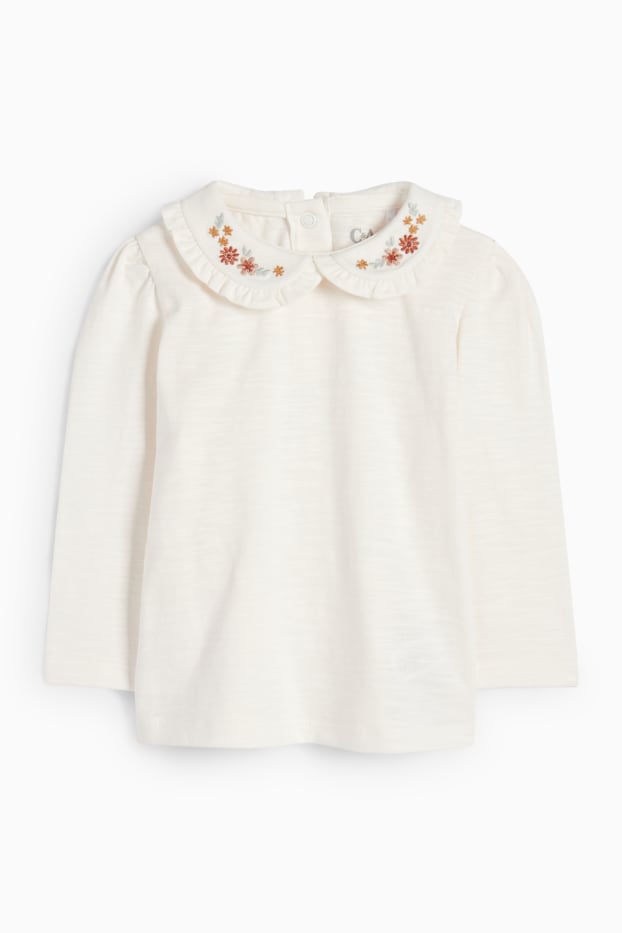 Baby Mädchen - Blümchen - Baby-Outfit - 2 teilig - mintgrün