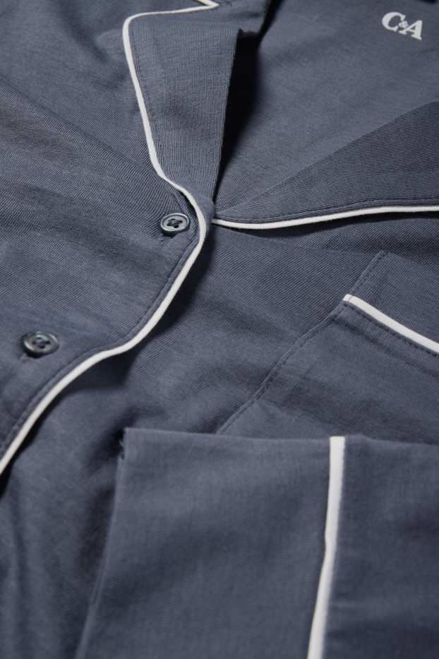 Dona - Pijama - blau fosc