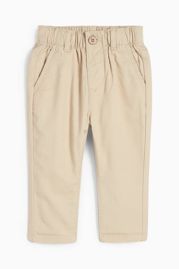 Bébés garçons - Tenue pour bébé - 2 pièces - blanc / beige
