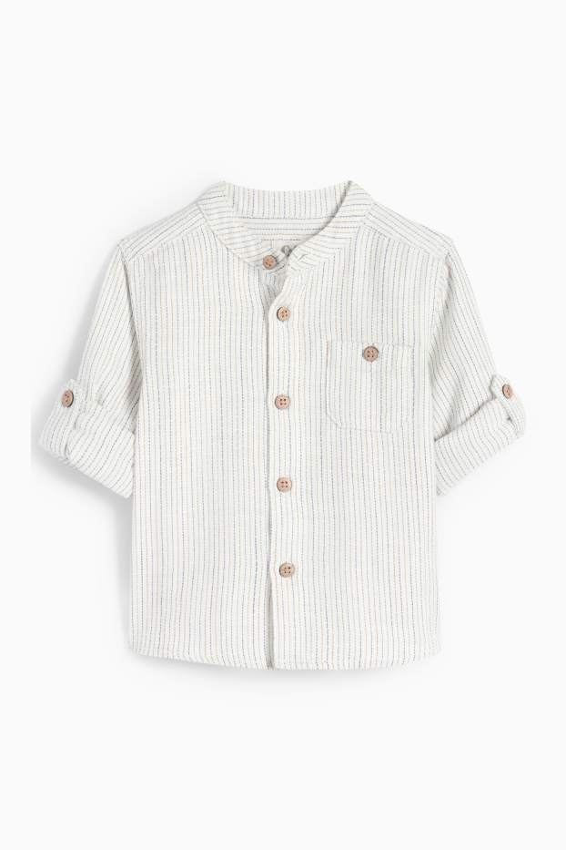 Bébés garçons - Tenue pour bébé - 2 pièces - blanc / beige