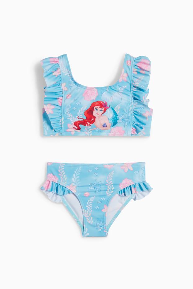 Children Girls - Ariel - bikini - LYCRA® XTRA LIFE™ - 2 piece - light blue
