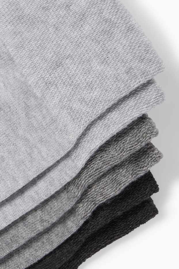 Bărbați - Multipack 3 perechi - șosete - gri