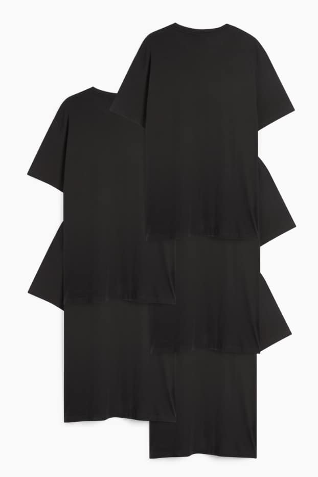 Uomo - T-shirt - regular fit - nero