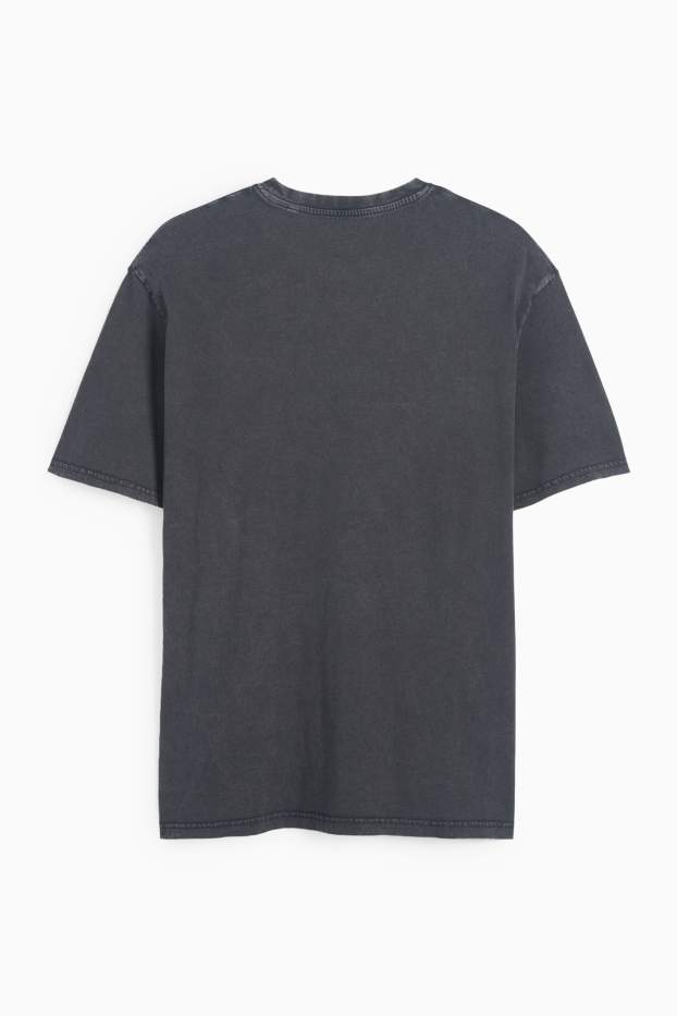 Hommes - T-shirt - relaxed fit- AC/DC - gris foncé