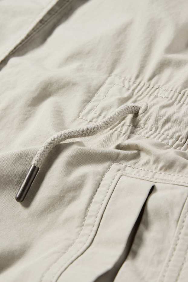 Donna - Parka con cappuccio - grigio chiaro
