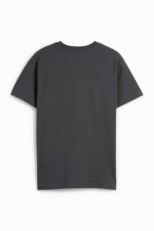 Kinder Jungen - AC/DC - Kurzarmshirt - dunkelgrau