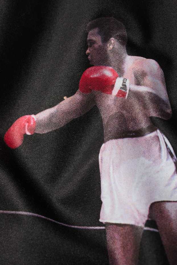 Kinderen: jongens - Mohammed Ali - T-shirt - zwart