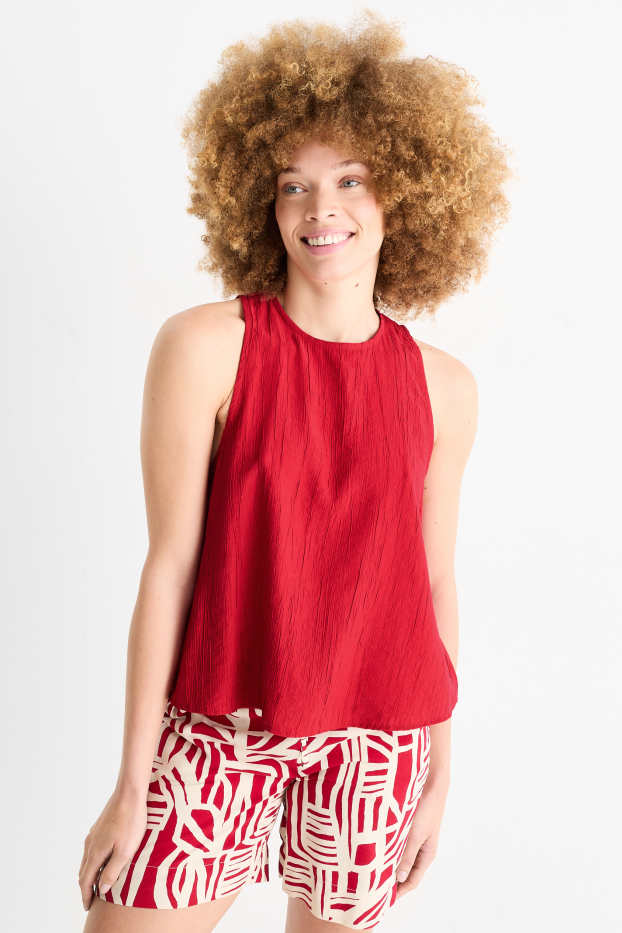Dames - Blousetop - rood
