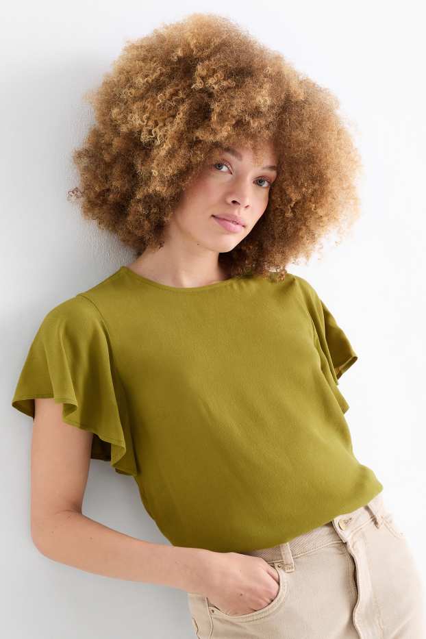 Mujer - Blusa - verde