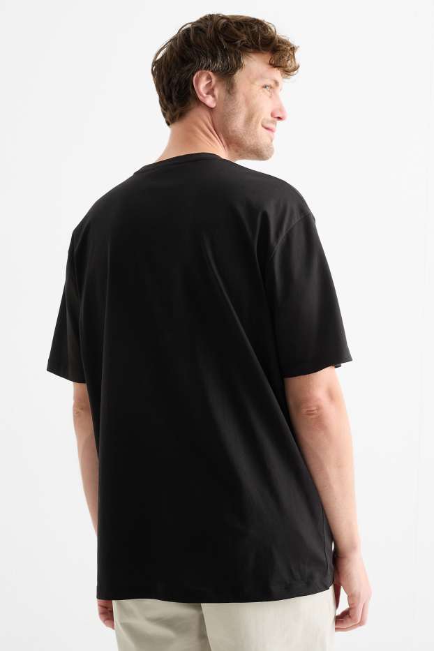 Herren - T-Shirt - Relaxed Fit - The Beatles - schwarz