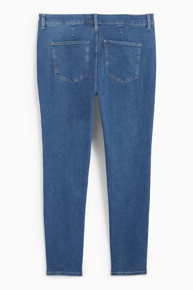 Dames - Jegging jeans - high waist - jeansblauw