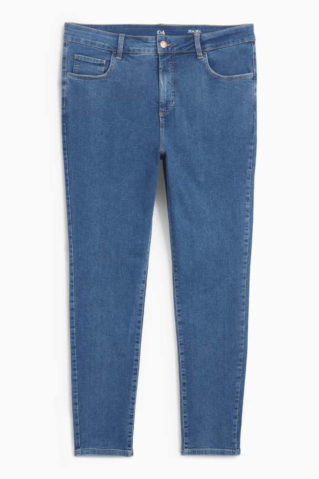 Dames - Jegging jeans - high waist - jeansblauw
