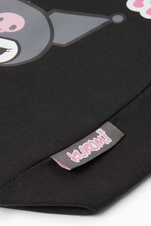 Kinder Mädchen - Kuromi - großer Shopper - schwarz