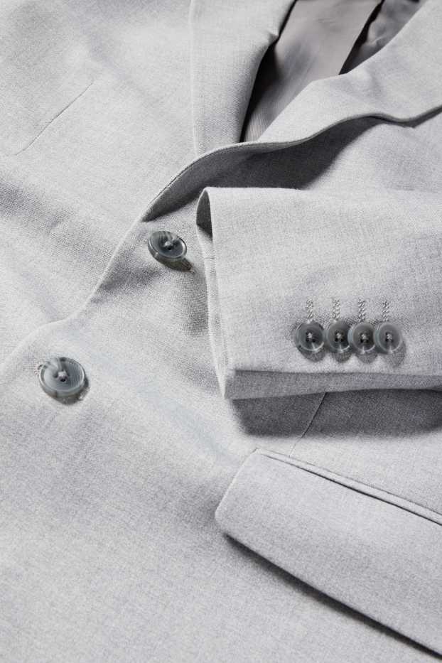 Hommes - Veste de costume - regular fit - Flex - gris clair