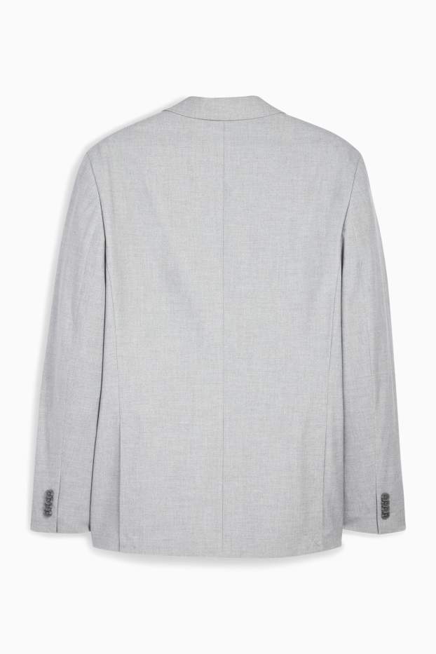 Hommes - Veste de costume - regular fit - Flex - gris clair