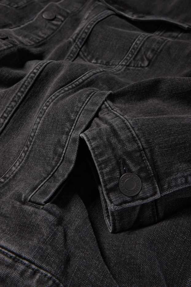 Hommes - Veste en jean - jean gris foncé