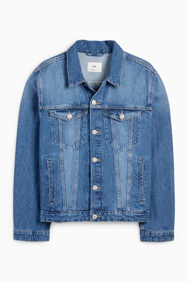 Hommes - Veste en jean - jean bleu clair