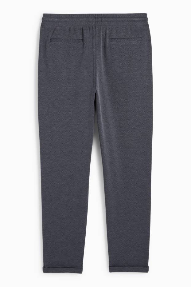 Heren - Joggingbroek - donkerblauw