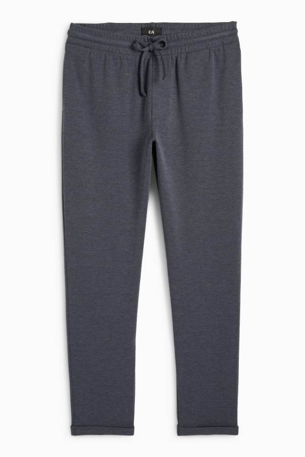 Heren - Joggingbroek - donkerblauw