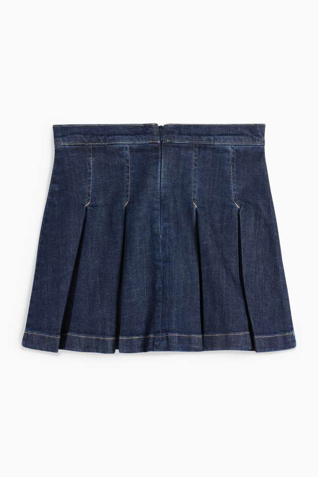Kinderen: meisjes - Spijkerrok - jeansdonkerblauw