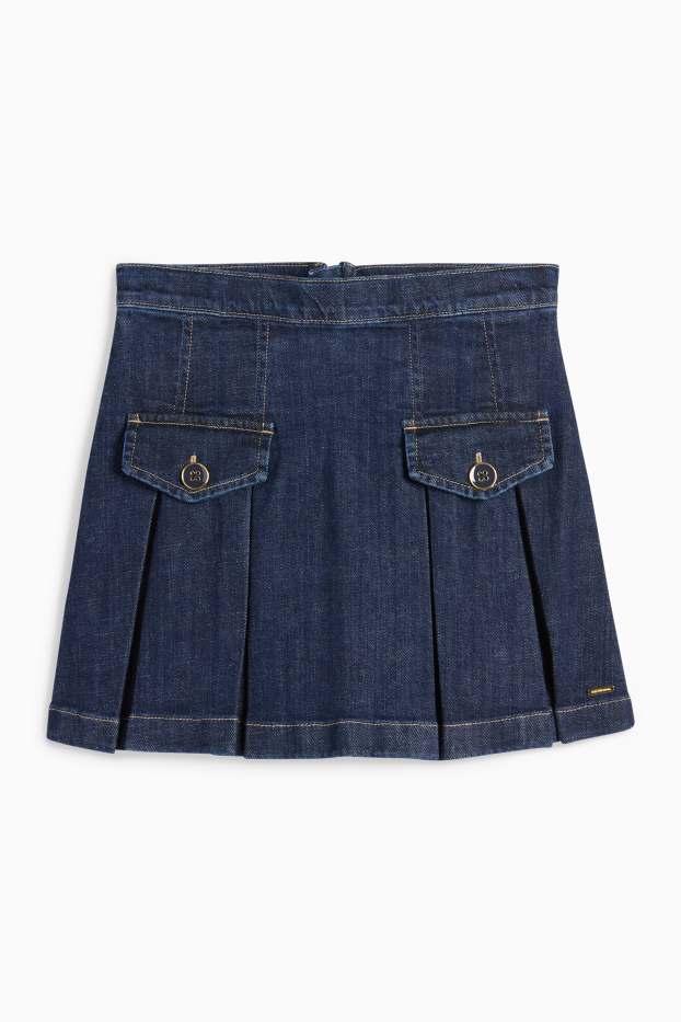 Kinderen: meisjes - Spijkerrok - jeansdonkerblauw
