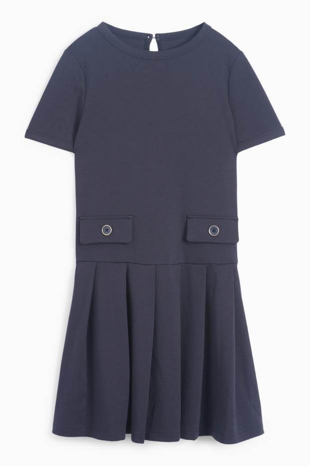 Niños: niñas - Vestido - azul oscuro
